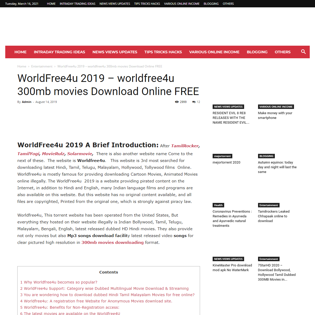 A complete backup of https://www.learn4funs.com/entertainment/worldfree4u-300mb-movies-downloads/