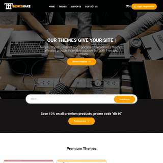 Themes Make â€“ Best Free and Premium Themes
