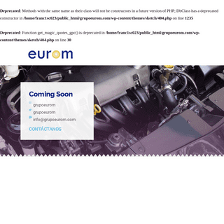 A complete backup of https://grupoeurom.com