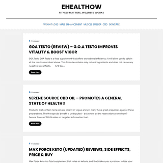 A complete backup of https://ehealthow.com