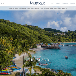 Mustique Island, The Official Website for Enquiries and Reservations for The Villa Collection and The Cotton House Hotel