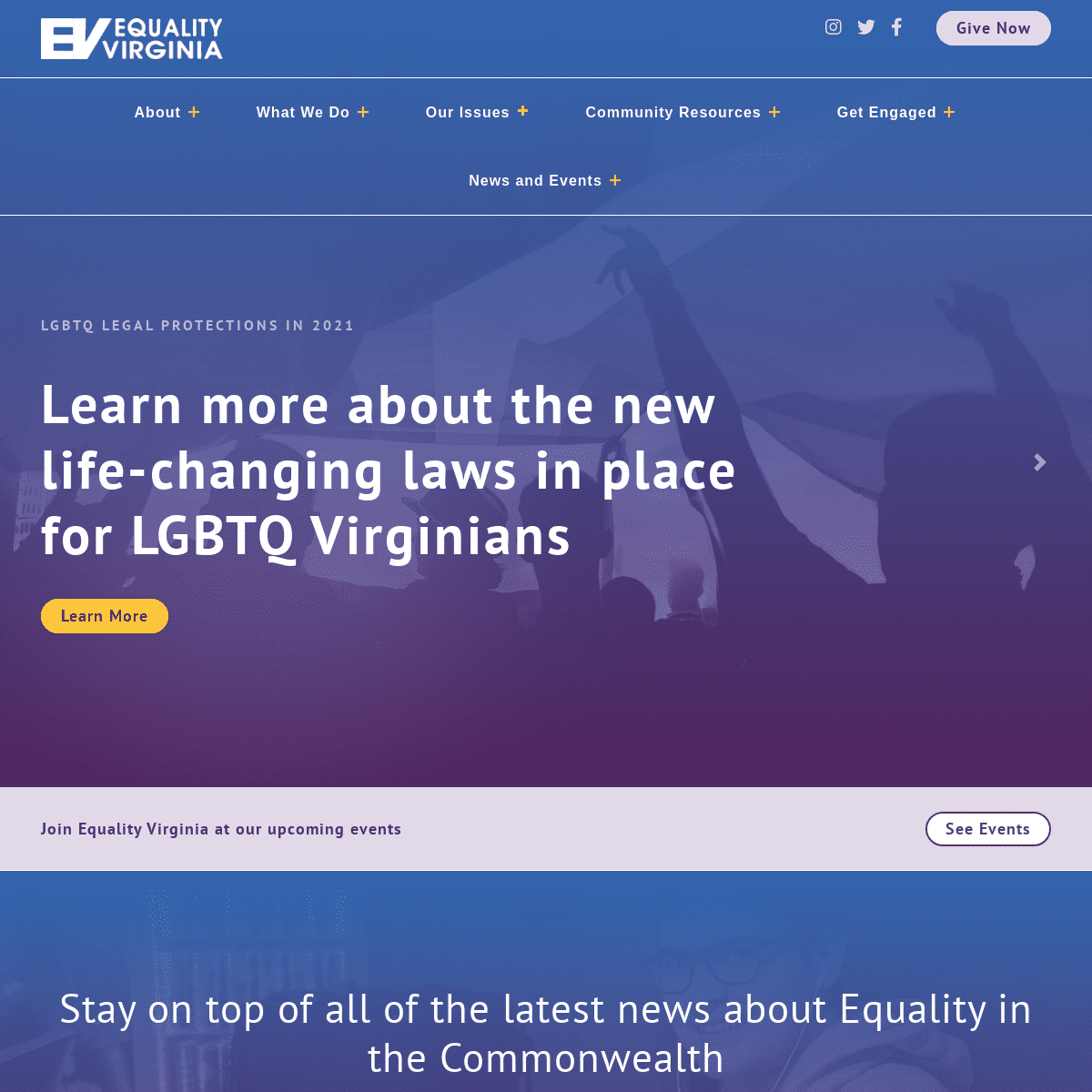 A complete backup of https://equalityvirginia.org