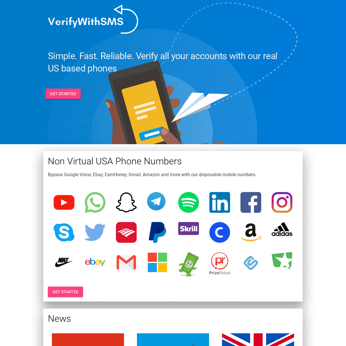 A complete backup of https://verifywithsms.com