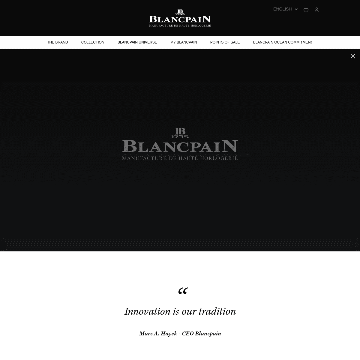 A complete backup of https://blancpain.ch