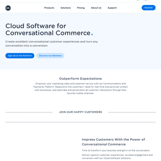 CM.com - Conversational Commerce