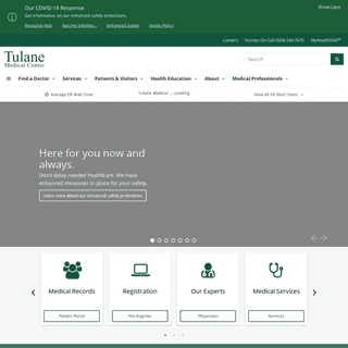 A complete backup of https://tulanehealthcare.com