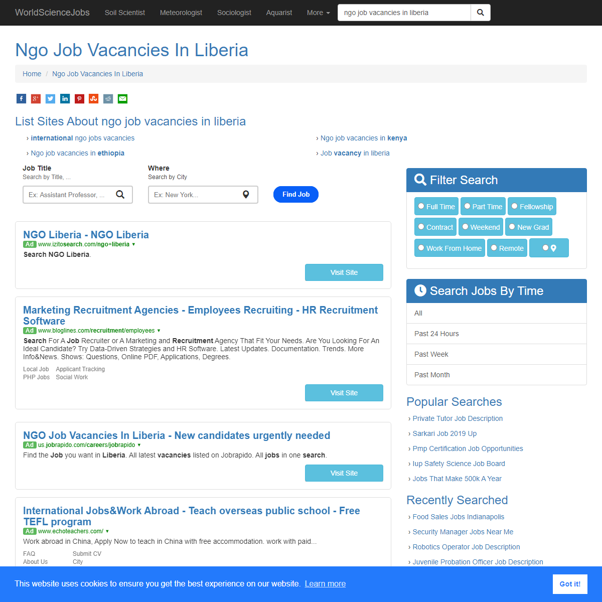 A complete backup of https://worldsciencejobs.com/ngo-job-vacancies-in-liberia