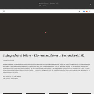 A complete backup of https://steingraeber.de