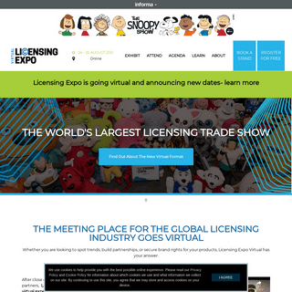 Licensing Expo - The meeting place for the global licensing industry