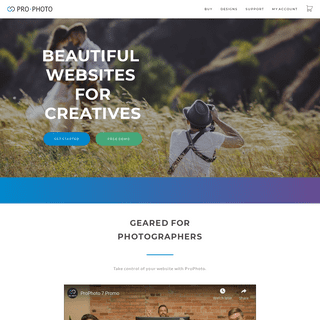 ProPhoto - the best WordPress theme for photographers and creatives