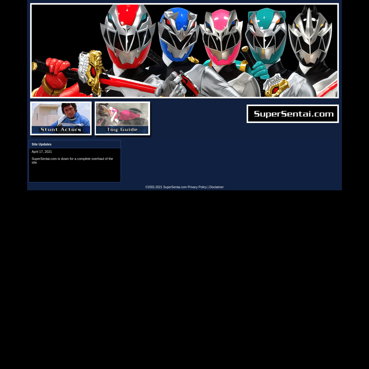 A complete backup of https://supersentai.com