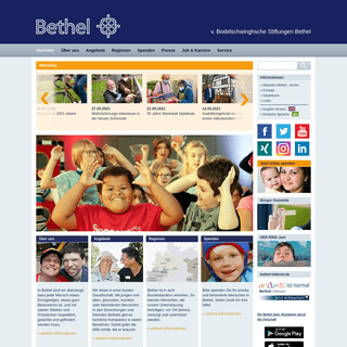 Startseite - Bodelschwinghsche Stiftungen Bethel