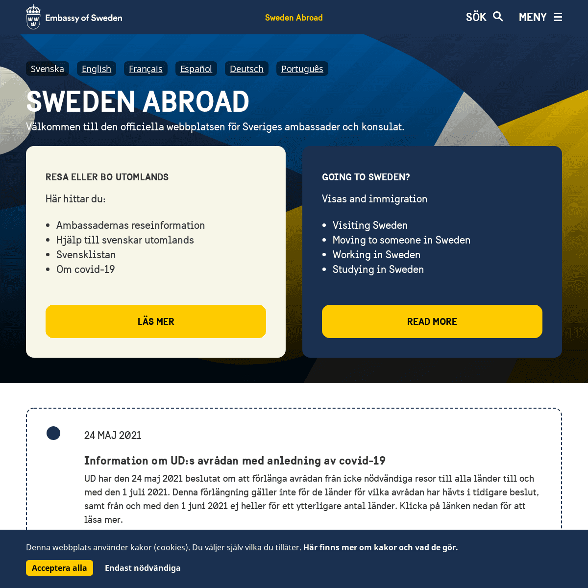 A complete backup of https://swedenabroad.com