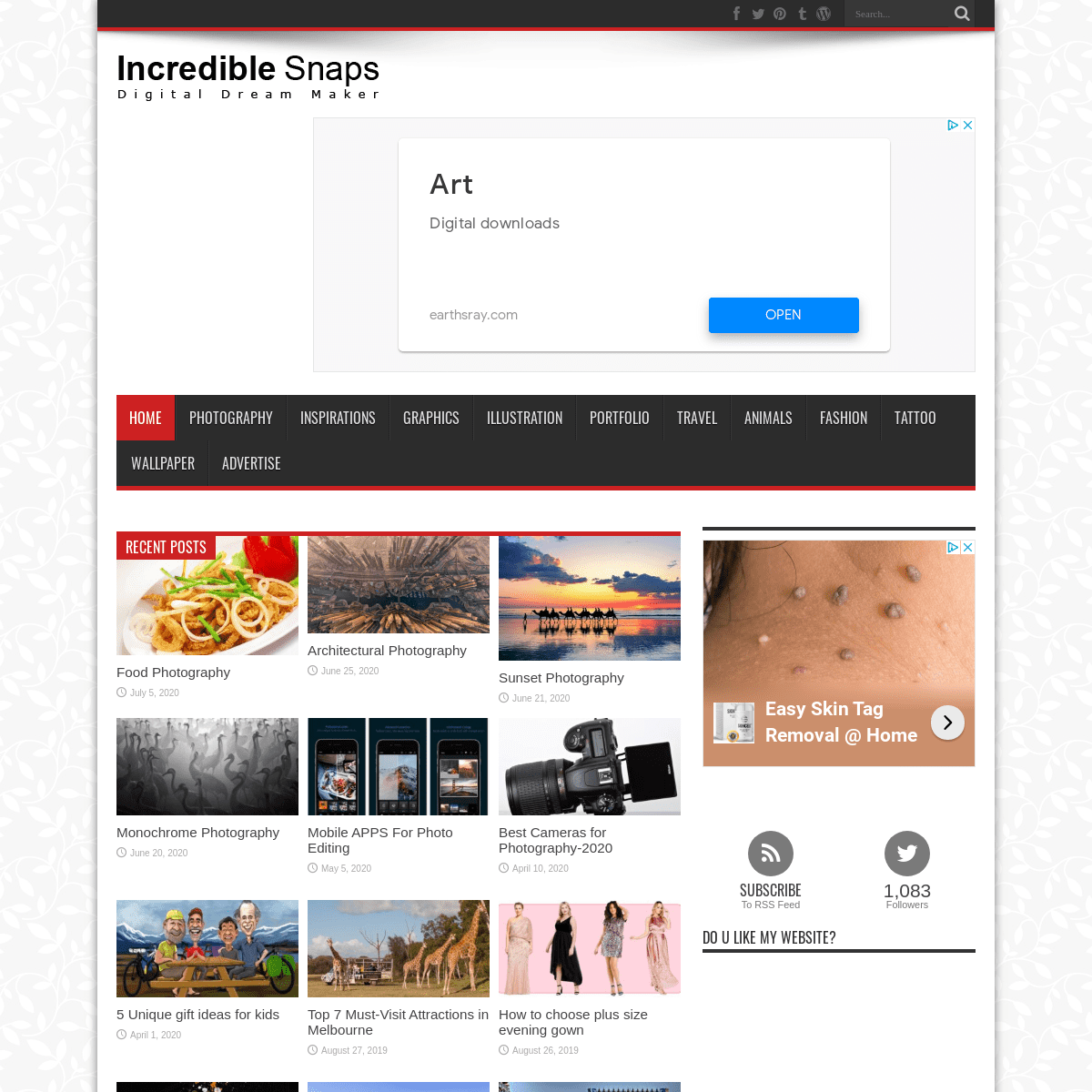 A complete backup of https://incrediblesnaps.com