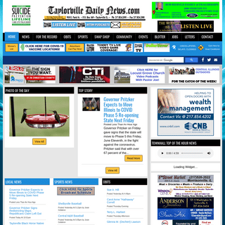 A complete backup of https://taylorvilledailynews.com