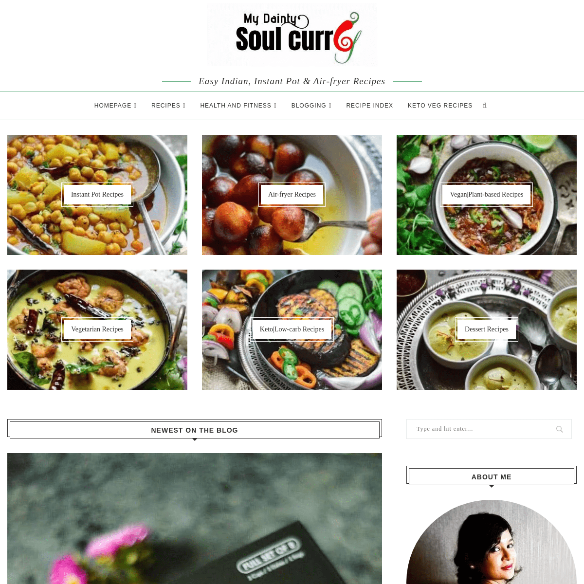 A complete backup of https://mydaintysoulcurry.com