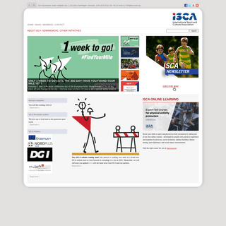 ISCA - International Sport and Culture AssociationFirst Menu