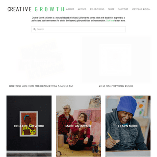 A complete backup of https://creativegrowth.org