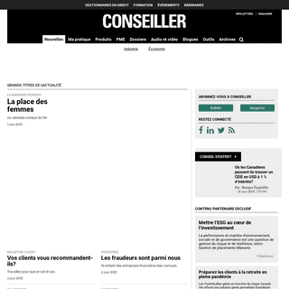 A complete backup of https://conseiller.ca