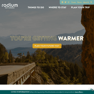 A complete backup of https://radiumhotsprings.com