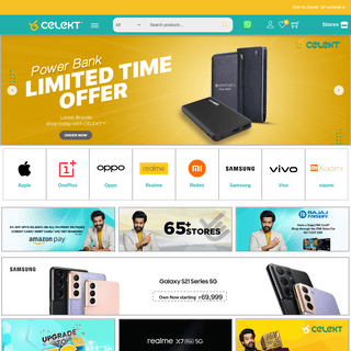 Buy Mobile Phones and Accessories - Best online mobile store in India - Celekt Mobiles