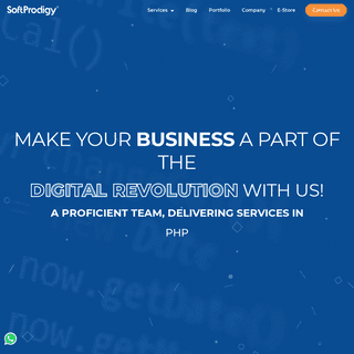 Helping Businesses to Build and Grow Their Business - SoftProdigy