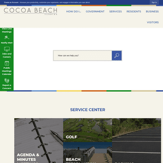 A complete backup of https://cityofcocoabeach.com