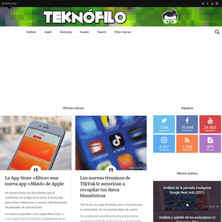 TeknÃ³filo- Noticias y anÃ¡lisis de smartphones, tablets y otros gadgets