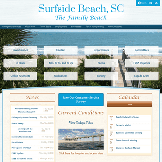 A complete backup of https://surfsidebeach.org