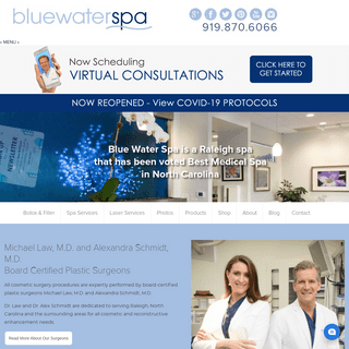 A complete backup of https://bluewaterspa.com