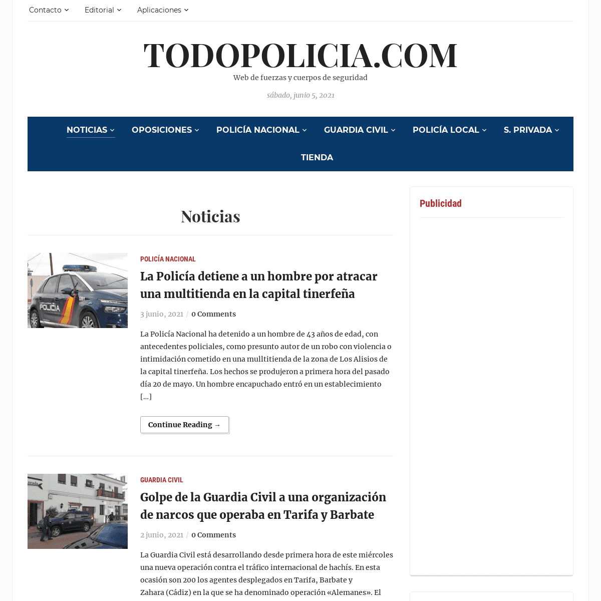 A complete backup of https://todopolicia.com