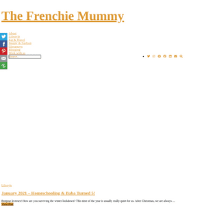 A complete backup of https://thefrenchiemummy.com