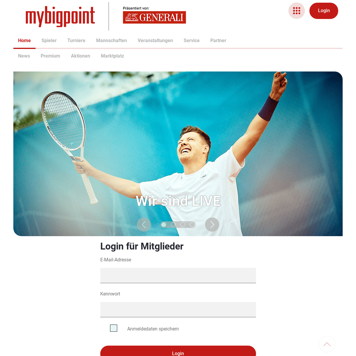A complete backup of https://mybigpoint.tennis.de