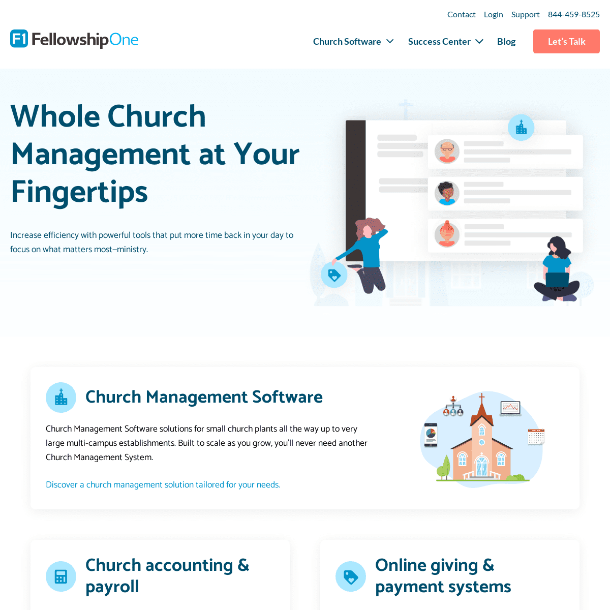 Organize Your Church Today With Software By FellowshipOne