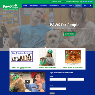 A complete backup of https://pawsforpeople.org