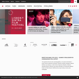 LEFFEST`21 - Lisbon & Sintra Film Festival - 11 a 20 de Novembro 2021
