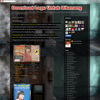 Download Lagu Untuk Dikenang (by Anak Taeng)- Adi Bing Slamet