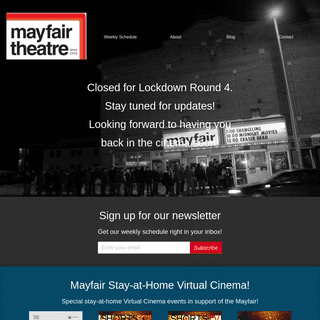 A complete backup of https://mayfairtheatre.ca