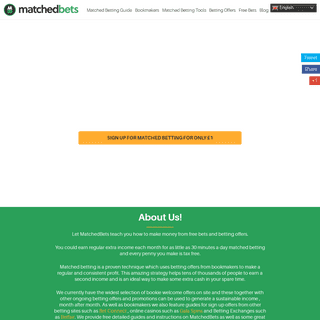 A complete backup of https://matchedbets.com