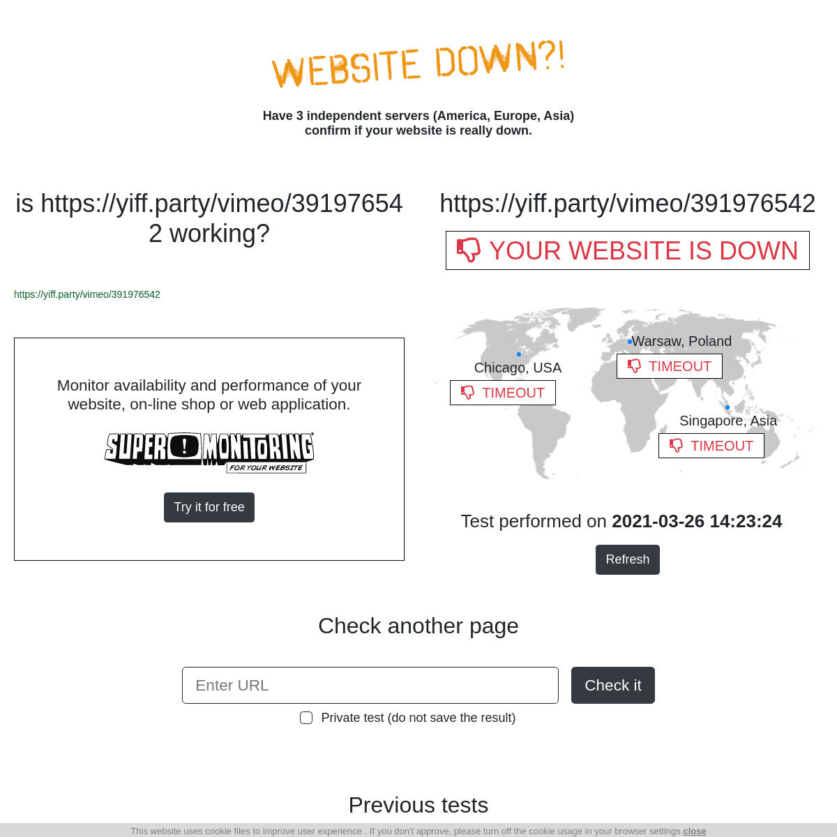 A complete backup of https://www.website-down.com/https%253A%252F%252Fyiff.party%252Fvimeo%252F391976542