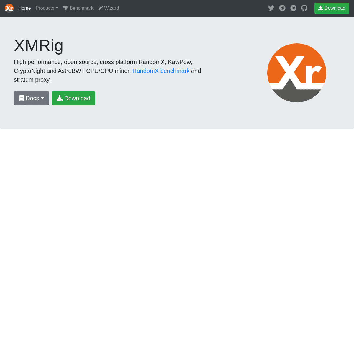A complete backup of https://xmrig.com