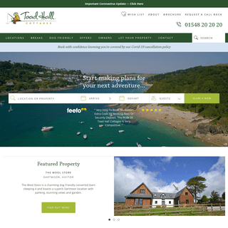 A complete backup of https://toadhallcottages.co.uk