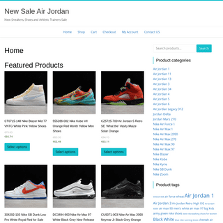 New Sale Air Jordan â€“ New Sneakers, Shoes and Athletic Trainers Sale