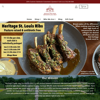 Shop Heritage breeds online humanely raised, pasture raised meat â€“ Heritage Foods