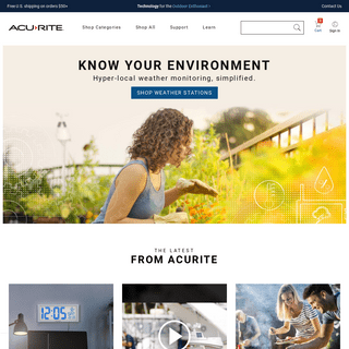 A complete backup of https://acurite.com