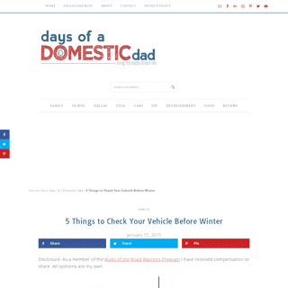 A complete backup of https://daysofadomesticdad.com/5-things-to-check-your-vehicle-before-winter/