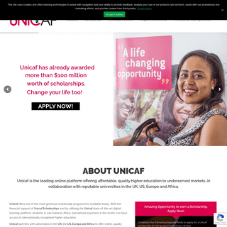 A complete backup of https://unicaf.org