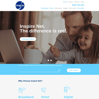 Inspire Net Limited - Local, Reliable, Fast Broadband