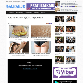 A complete backup of https://balkanje.com/ptica-ranoranilica-2018-epizoda-5/