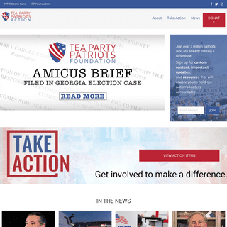 A complete backup of https://teapartypatriots.org